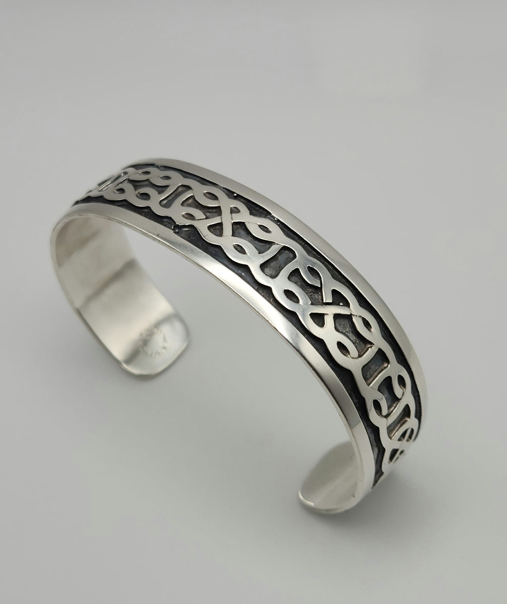 Vine Cuff in Sterling Silver