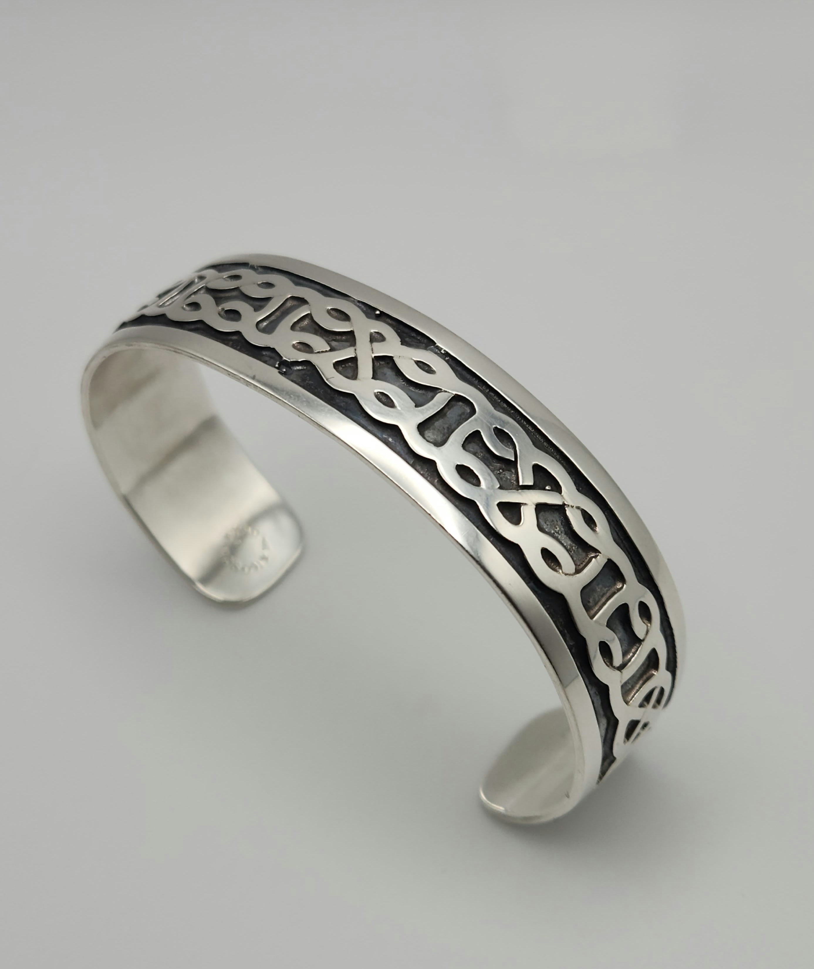 Vine Cuff in Sterling Silver