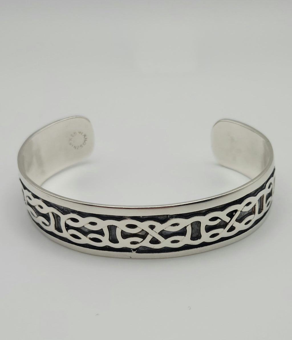 Vine Cuff in Sterling Silver